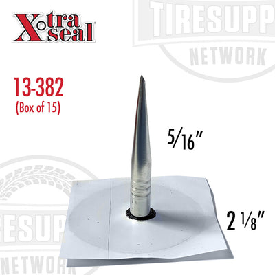 Xtra Seal 13-382 | Quilled Patch Plug Combo 2 1/8″ Round 5/16 Stem