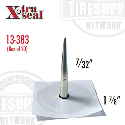 Xtra Seal 13-383 | Quilled Patch Plug Combo 1 7/8″ Round 7/32 Stem