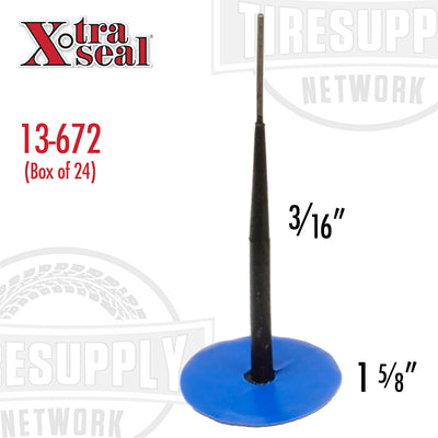 Xtra Seal 13-672 Box of 22 Lead-Wire Combination Repair Units - Dipped Patch Plug Combi 3/16″