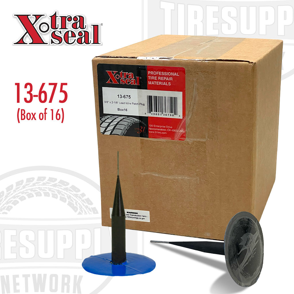 Xtra Seal 14-032 Professional Tire Repair Materials. Box of 16