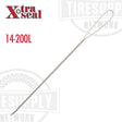 A steel wire puller installation tool with a brand logo 'Xtra Seal' and model number '14-200L' displayed.