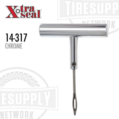 Xtra Seal 14-317 | Split Eye Needle with T-Handle End Slot, Chrome