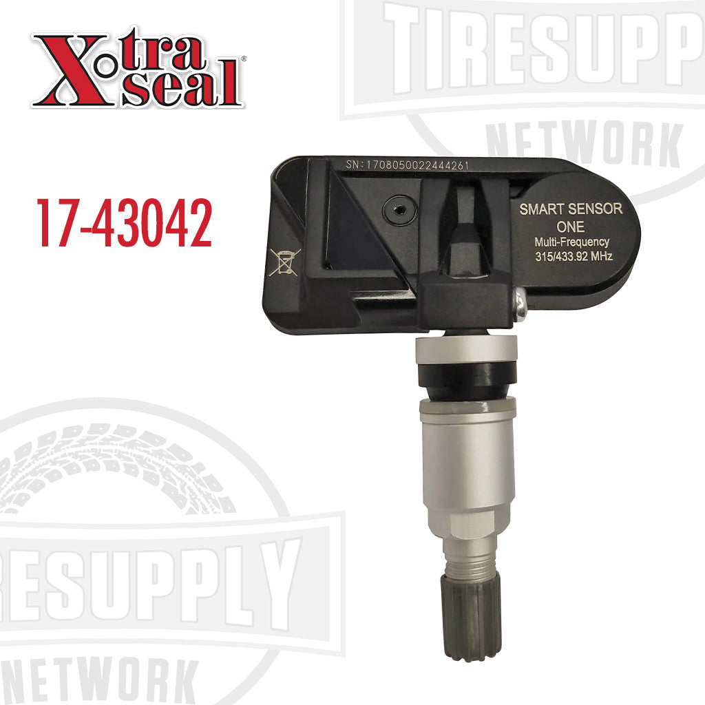 Xtra Seal | Universal Multi-Frequency TPMS Smart Sensor with Aluminum Clamp-In Valve (17-43042)