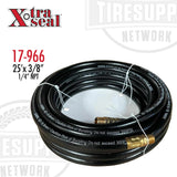 A coiled Xtra Seal. 17-966 25'x3/8". 1/4" NPT. Hose