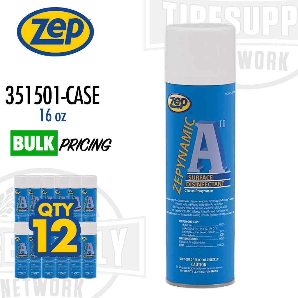 Zep | Zepynamic A II Aerosol Surface Disinfectant 16 oz - Single or Case of 12 (351501)