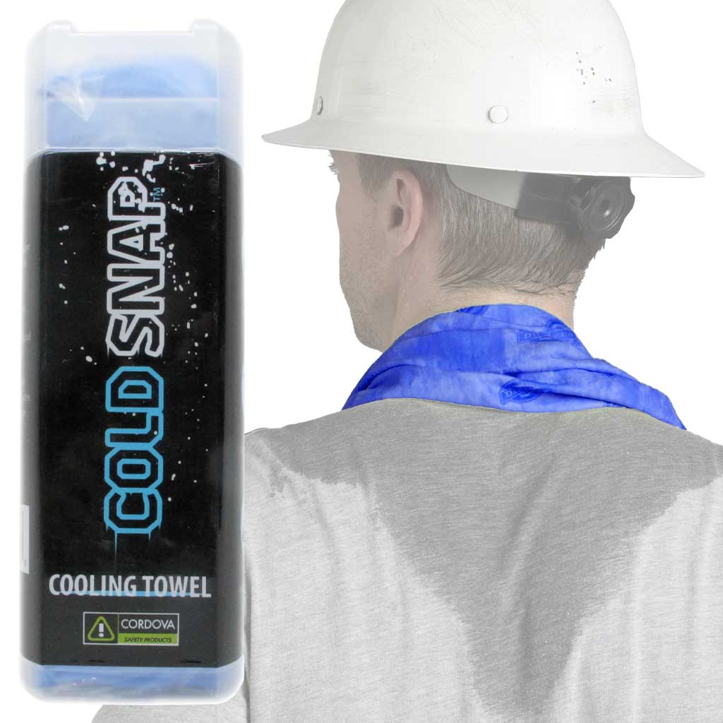 Cordova Safety Products | Cold Snap Blue Cooling Towel (CT100)