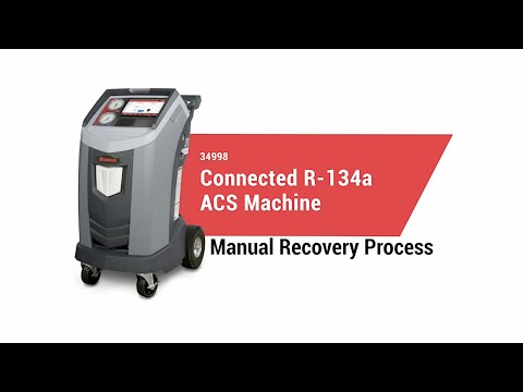 Robinair 34998| Connected R-134A ACS Machine – Tire Supply Network