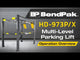 BendPak HD-973P | 4-Post Lift 9,000-lb & 7,000-lb - Capacity High-Rise - Tri-Level Parking - 139.5″ Rise