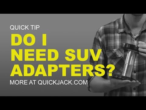 BendPak | QuickJack SUV & Light Truck Adapter Kit for Portable Lifts, 12-Piece Set (5150561)