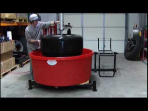 MTP Inc | Air Powered Tire & Tube Dunker Tank - 55" Diameter (55T*)
