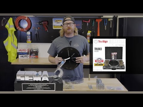 Tru Align | Deluxe Wheel Alignment Adapter Kit - Anti-Scratch Tool for Rims (TRU003)