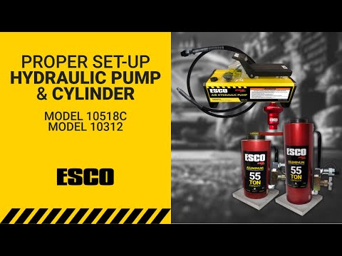 ESCO 10318 | 100 Ton Heavy Duty Hydraulic Cylinder