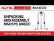Autel MAS20T MA600 Advance Driver Assistance System Unpacking and Assembly Maxisys MA600