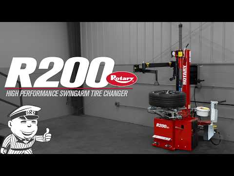 Rotary R200 | SwingArm Pro - High Volume Tire Changer with Helper Arm