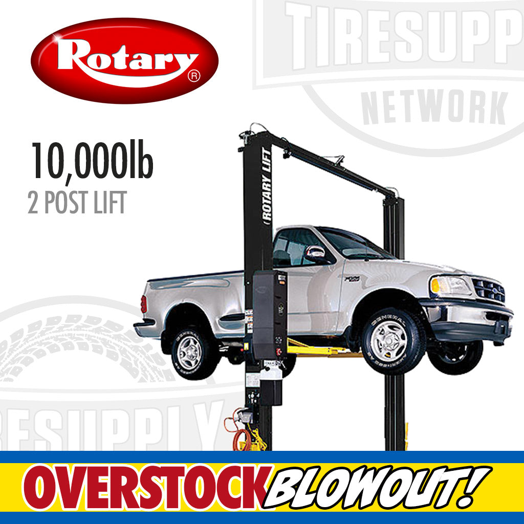 Rotary | SPO10-TRIO-RA Symmetric Lift 10,000 lbs Capacity Two-Post Lift (SPO10-TRIO-RA*)