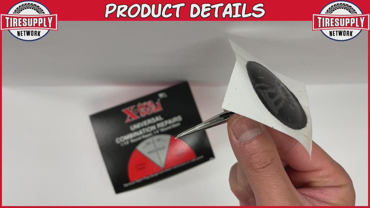 Xtra Seal | Quilled Patch Plug Combo 1 7/8″ Round 7/32 Stem (13-383)