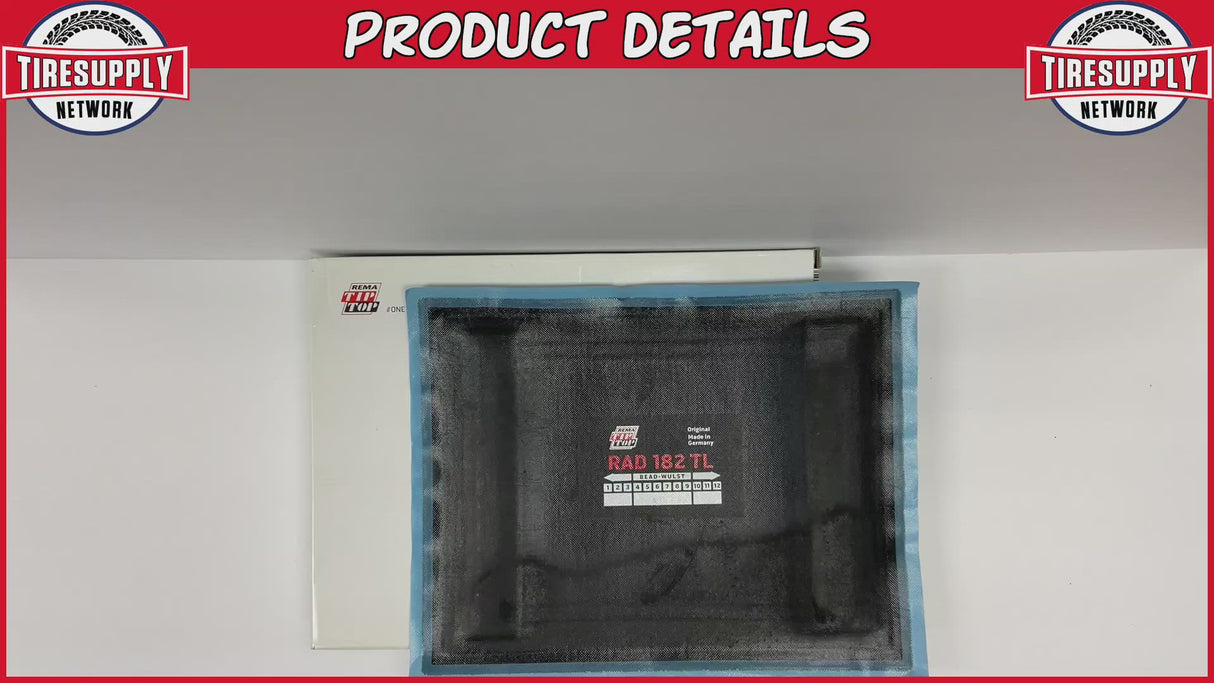 Rema | Radial Tire Patch Repair Unit (RAD-182)