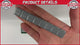 BADA | Steel 1/4 oz Low Profile Stick-On Adhesive Tape-A-Weight (7026FE)