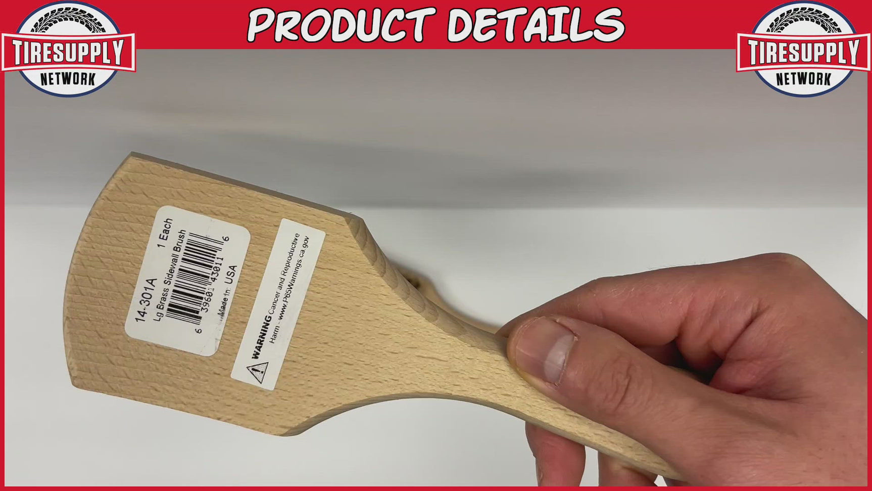 Xtra Seal Wooden Brush Video
