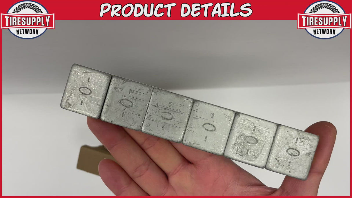 Plombco | StickPro Steel 1 oz Stick-On Adhesive Tape Wheel Weight (506Fe-15)