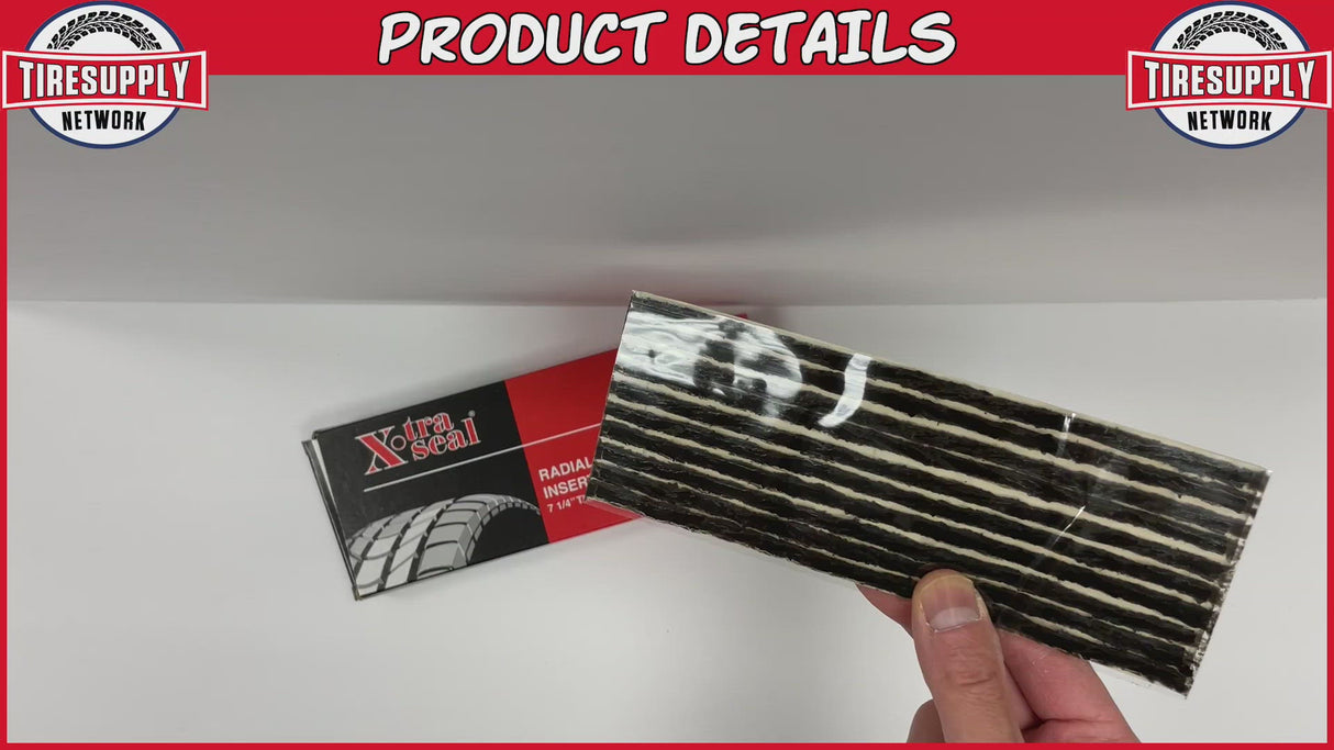 Xtra Seal | Thin Black 7 1/4″ String Inserts (12-370)