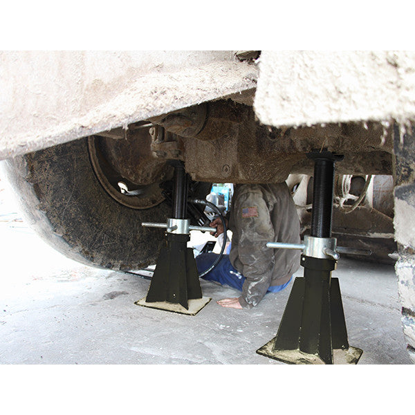 AME 14415 | 20 Ton Screw Style Jack Stand OTR - Per Stand – Tire