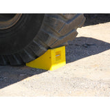 AME | Urethane OTR Wheel Chock  47″ - 70″ for Small Graders (15353)