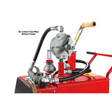 JohnDow Industries | Fuel Chief PRO30 UL Listed Steel Gas Caddy with Manual Pump (FC-P30-UL)