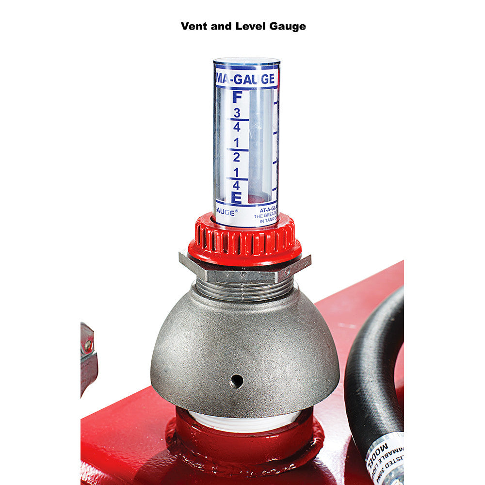 JohnDow Industries | Fuel Chief PRO30 UL Listed Steel Gas Caddy with Manual Pump (FC-P30-UL)