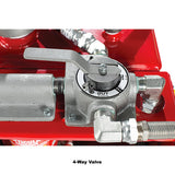 JohnDow Industries | Fuel Chief PRO30 UL Listed Steel Gas Caddy with Manual Pump (FC-P30-UL)