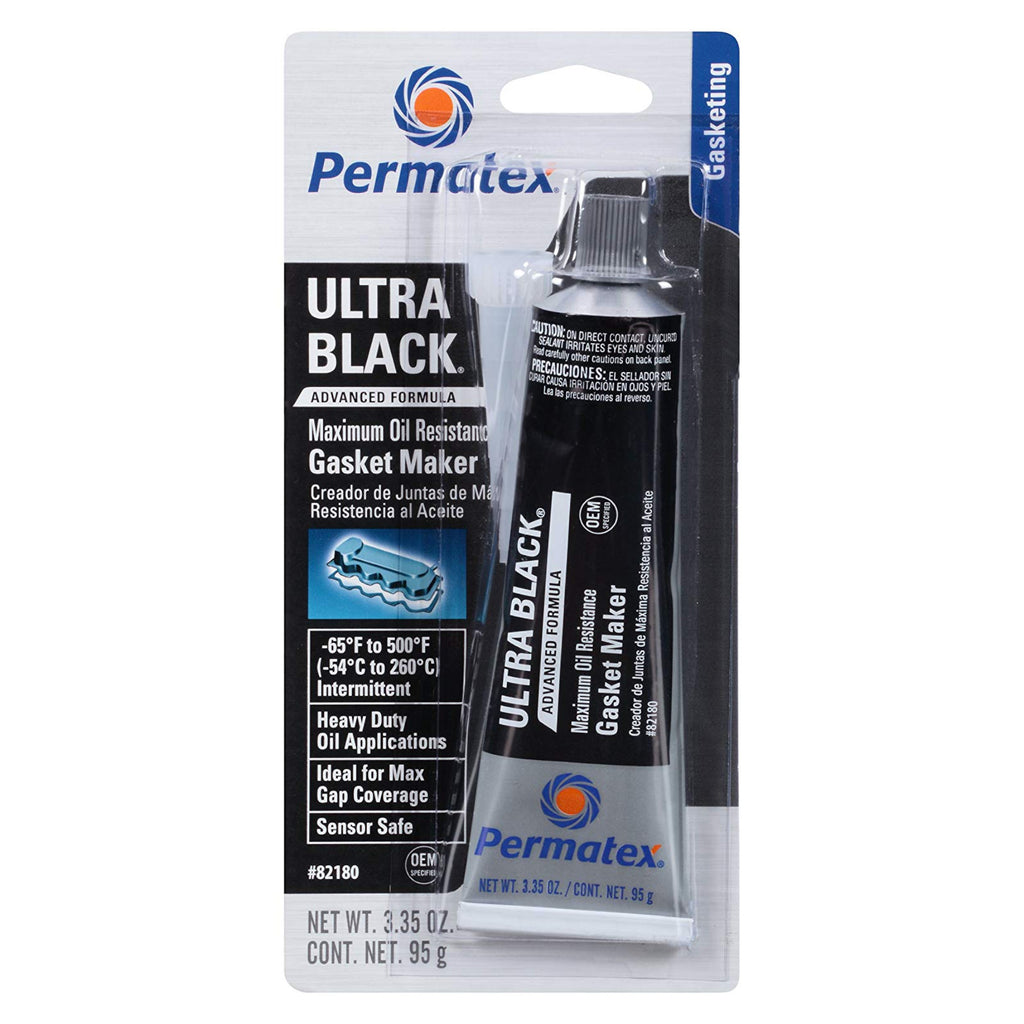 Permatex Ultra Black Silicone (82180) - Tire Supply Network