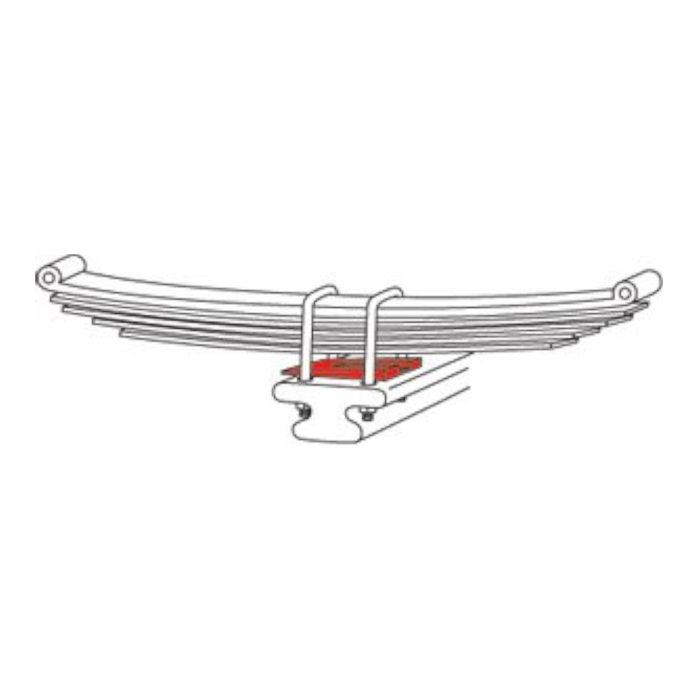 Specialty Products Company 89199 | Zinc HD Axle Shim 0.5° - 6
