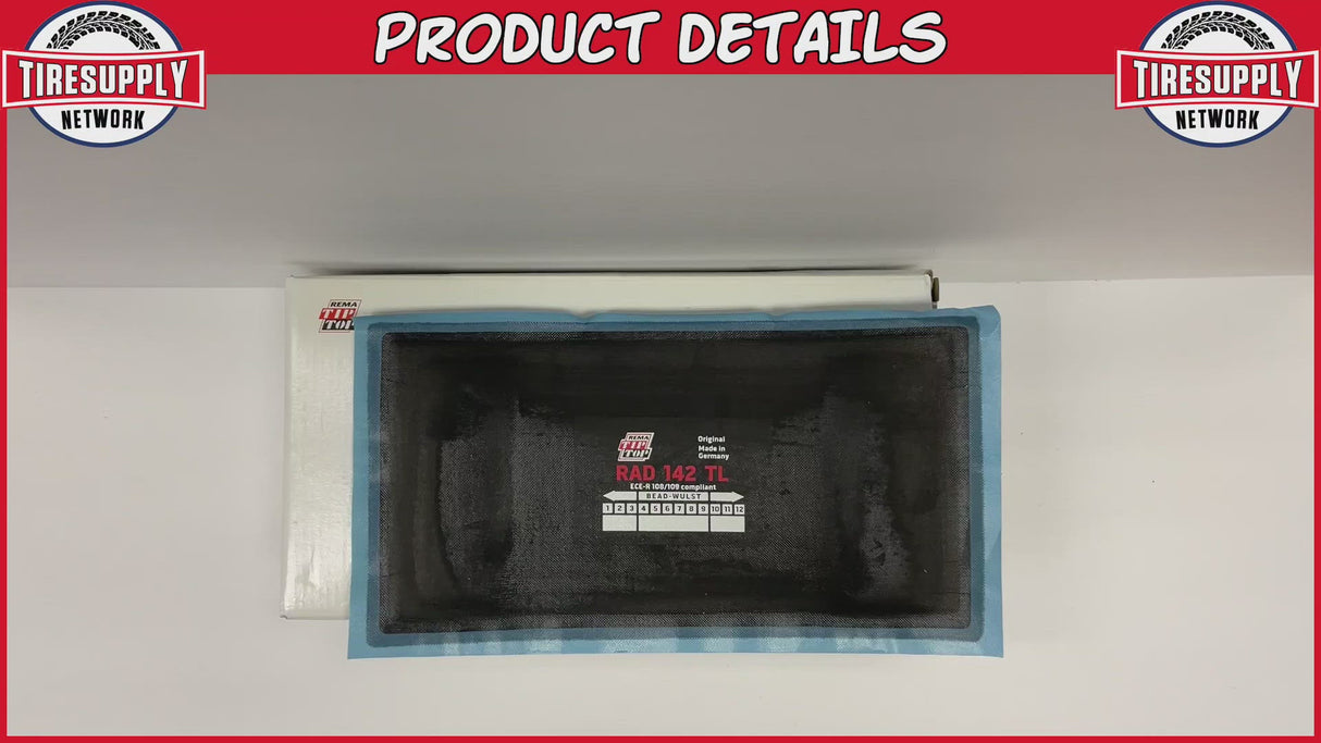 Rema | Radial Tire Patch Repair Unit (RAD-142)