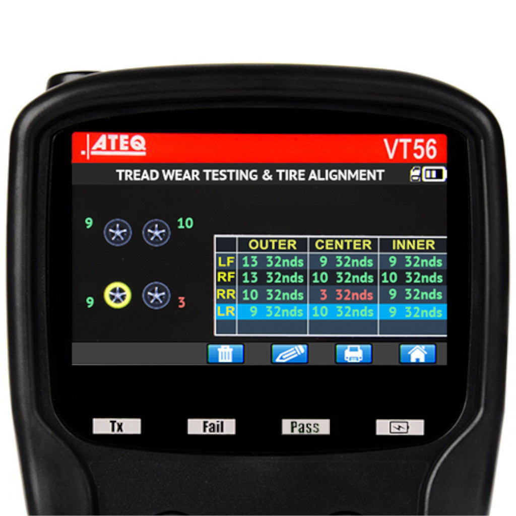ATEQ TS56-1000 VT56 Comprehensive TPMS Service Tool Kit