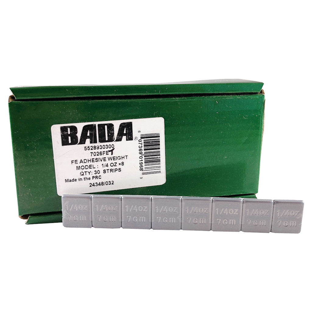 BADA 7026FET Steel 1/4 oz Low Profile Stick-On Adhesive Tape-A-Weight