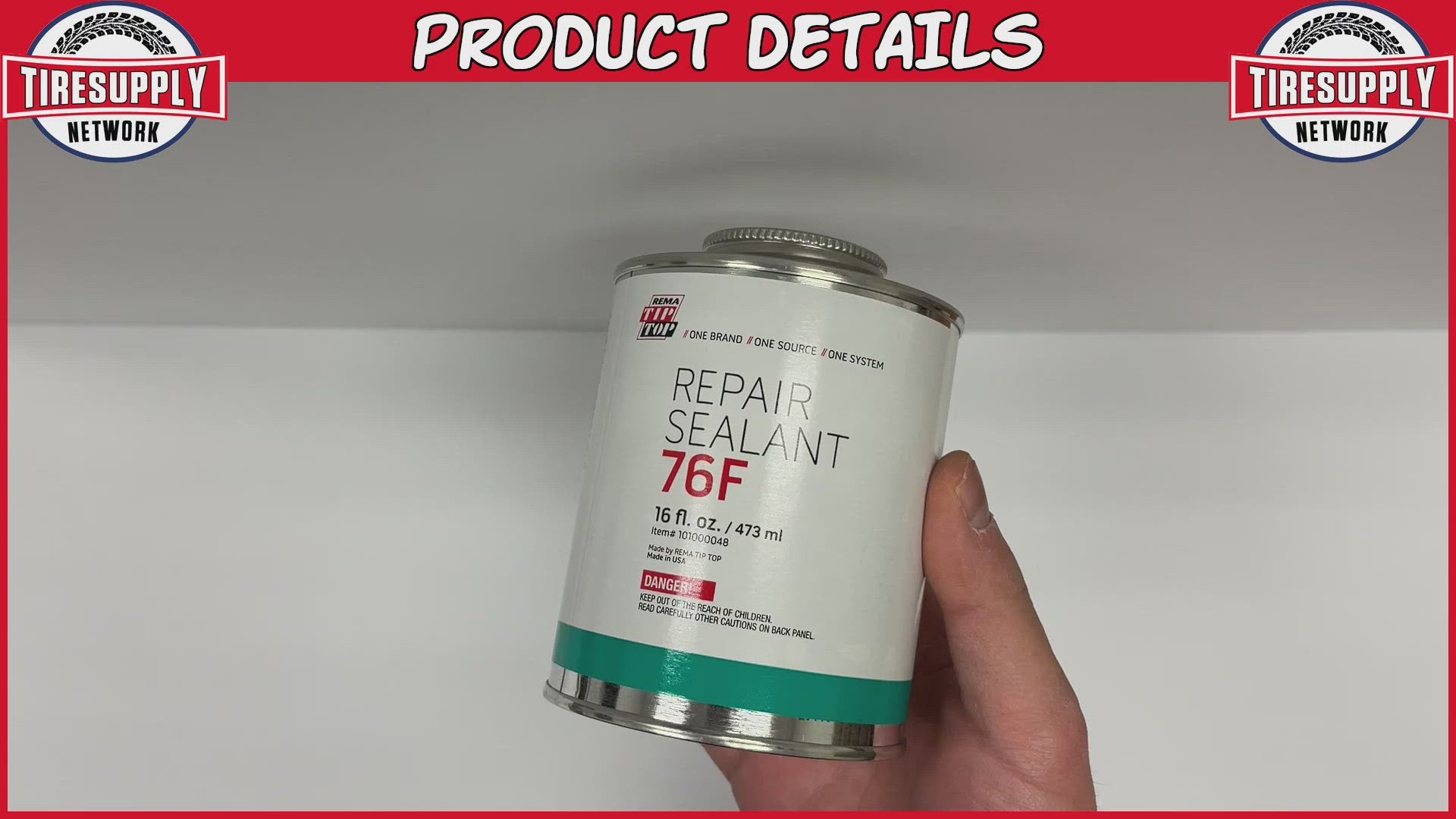 Rema | Inner Liner Tire Repair Sealant 16 oz Can (76F