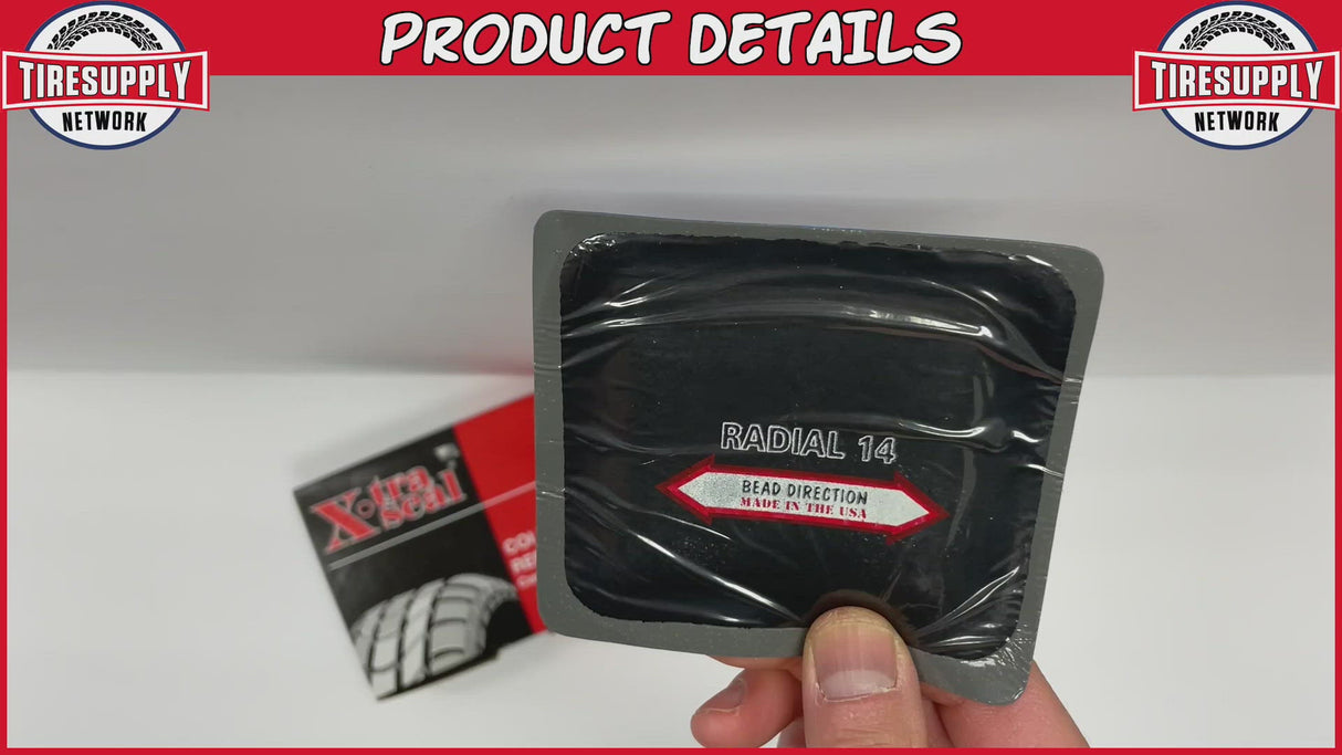Xtra Seal | Radial 14 Patch Repair - 1 Ply (11-814)
