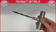 Xtra Seal | Die-Cast T-Handle Spiral Cement Probe (14-218)