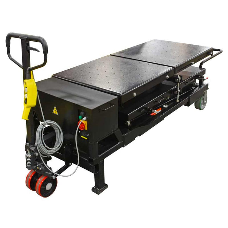 Challenger Lifts Electric Vehicle Battery Lifting Table with 3300 lb Tire Supply Network