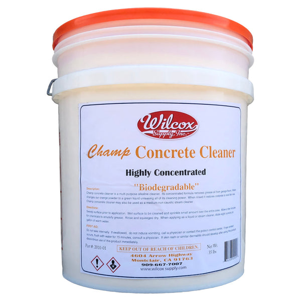 Champ Concentrated Concrete Cleaner 35 lb Bucket (RSFS35) - Tire Supply ...