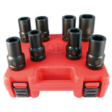 Chicago Pneumatic | CP SS808D - 1″ Drive 8 Piece SAE Deep Impact Socket Set