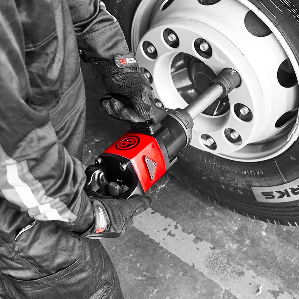 Chicago Pneumatic | 1" Drive Ultra-Lightweight High-Torque Impact Wrench w/ Extended Anvil (CP7783-6)