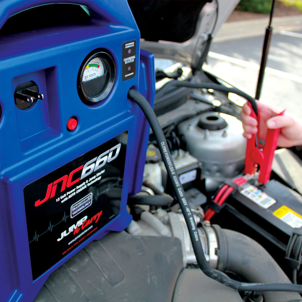 Clore Automotive | Solar JNC660 Jump-N-Carry 1700 Peak Amp 12 Volt Jump Starter (SOLJNC660C)