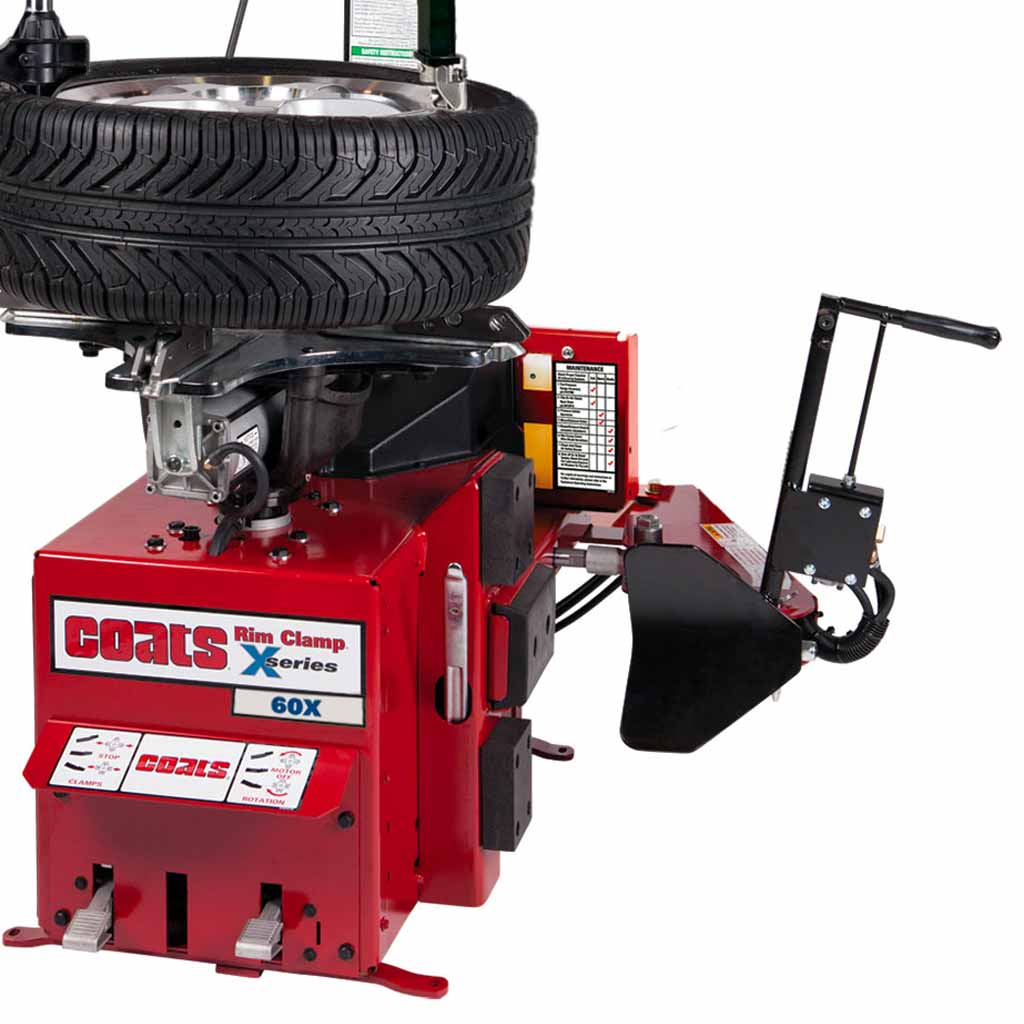 Coats | 60X Rim Clamp Tire Changer with Robo-Arm Helper Device - Electric or Air Motor (80060X*)