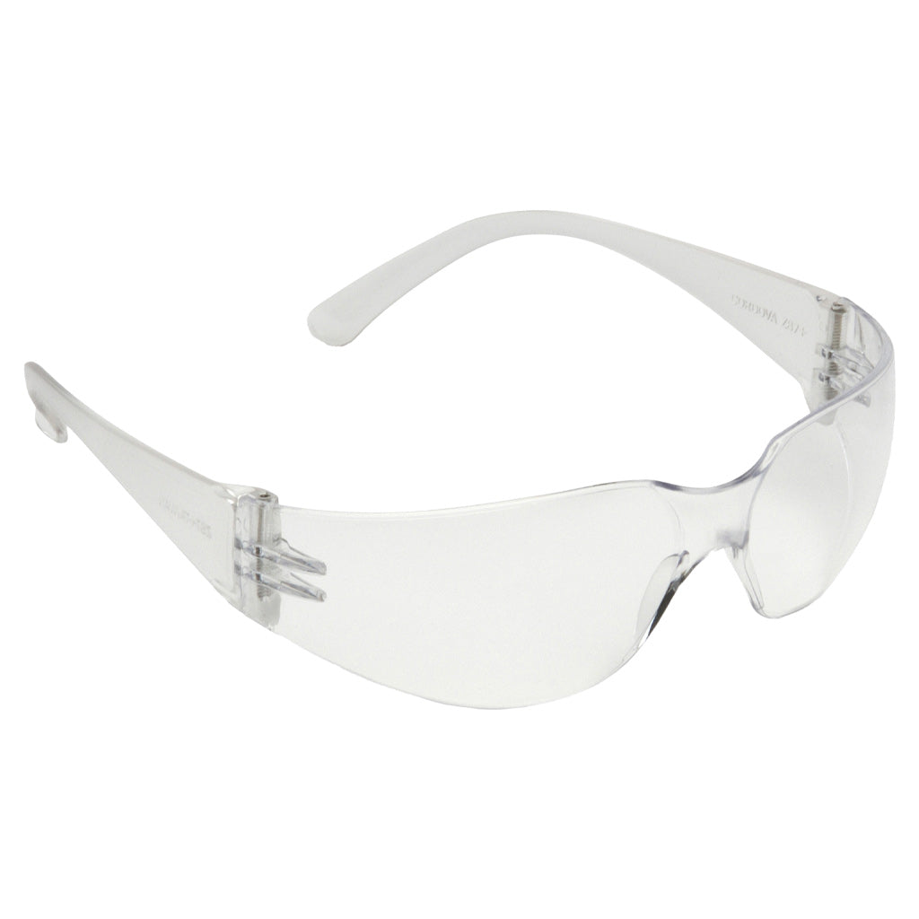 Cordova Safety Products E04F10 Bulldog-Lite Uncoated Clear Safety Glasses
