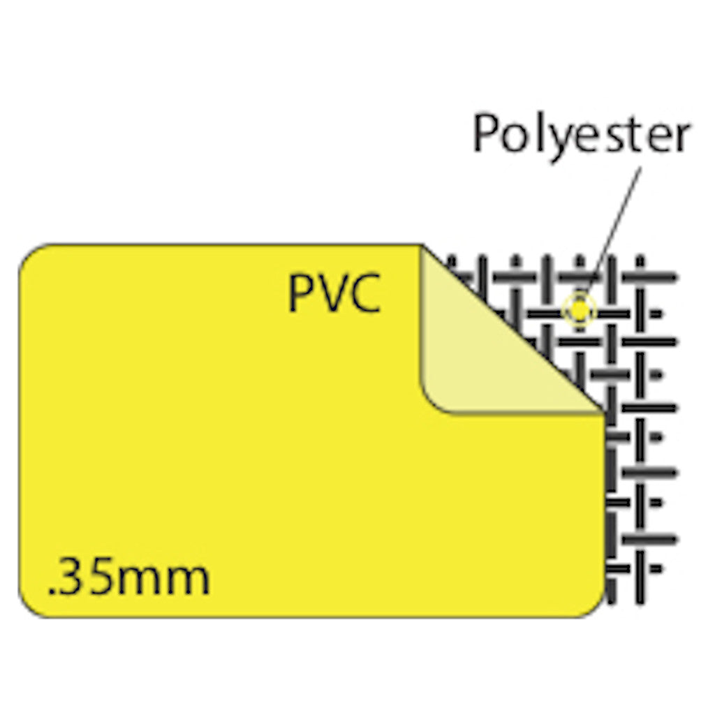 Cordova Safety Products RS353Y StormFront-HV 3-Piece Yellow Rain Suit - Choose Size