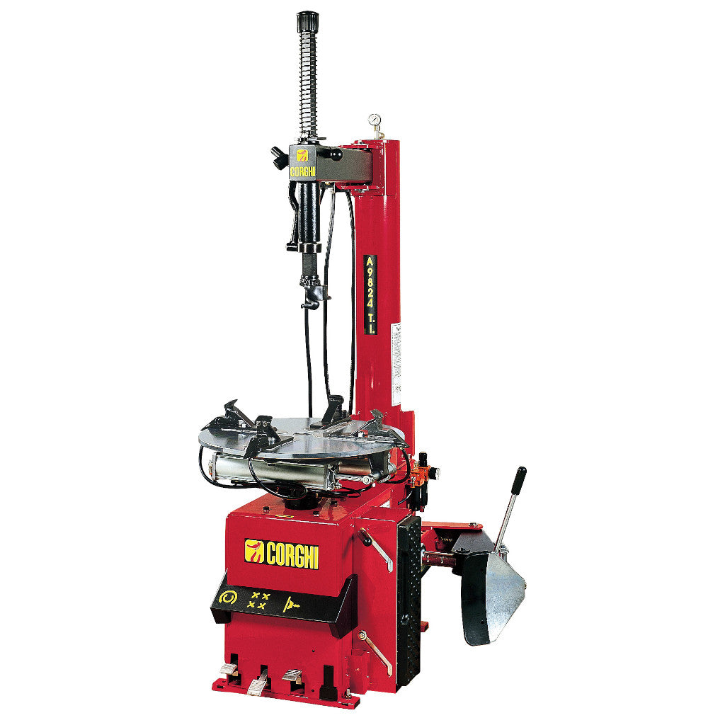 Corghi A9824TI Swing Arm Tire Changer - Choose Electric or Air Motor