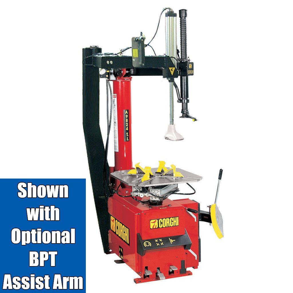 Corghi | A9824TI Swing Arm Tire Changer - Choose Electric or Air