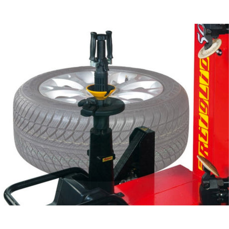 Controlled penetration precision, rapidity and repeatability guaranteed by the patented bead breaking system and by the perfectly synchronized and symmetrical motions of the two discs