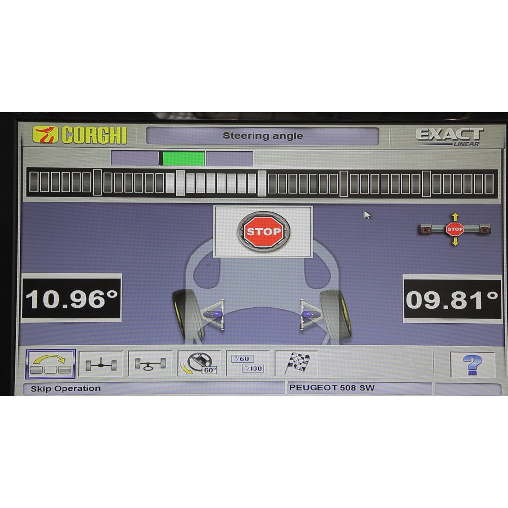 User friendly graphics. Icon based EXACT software. Easy to learn, fast to select